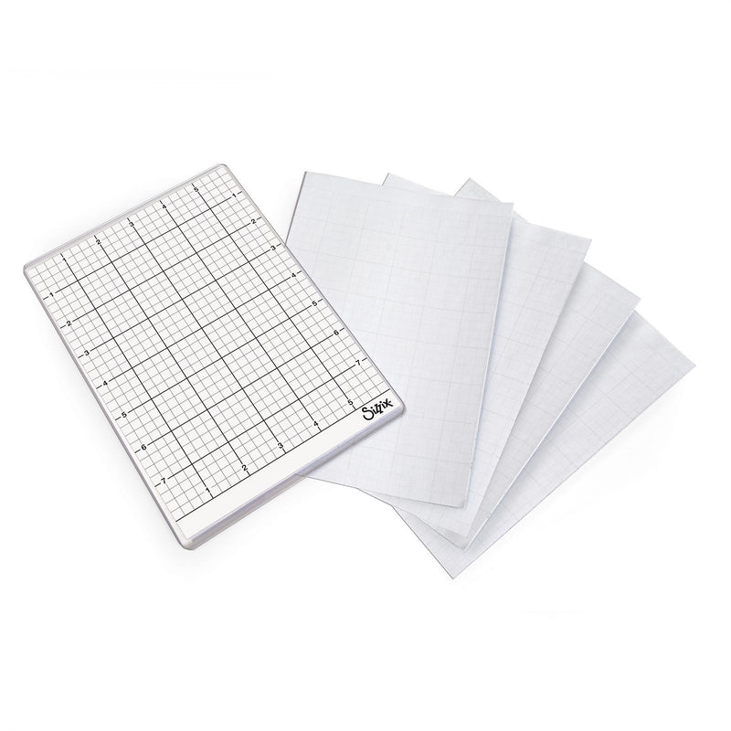 Load image into Gallery viewer, Sizzix • sticky grid sheets 15,24x21,59cm 5pieces
