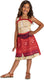 Disguise disney - moana 2, kostuum jurk moana vaiana classic, maat xs (3t-4t jaar), meisjes