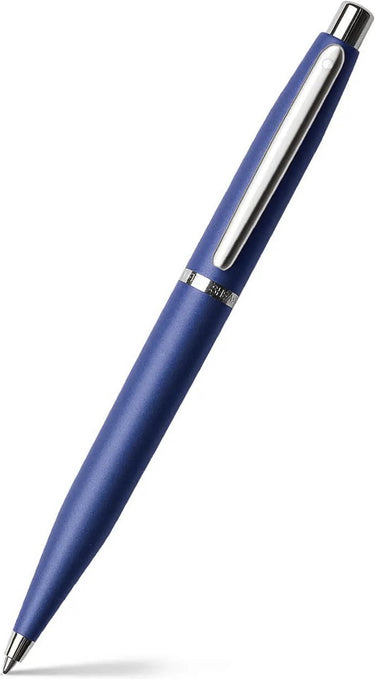 Sheaffer balpen - vfm e9401 - neon blue nickel plated - sf-e2940151