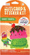 Ooly - tiny tadas! note cards sticker set - sweet treats
