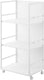 Yamazaki tower opbergtrolley 3-laags semi gesloten - wit