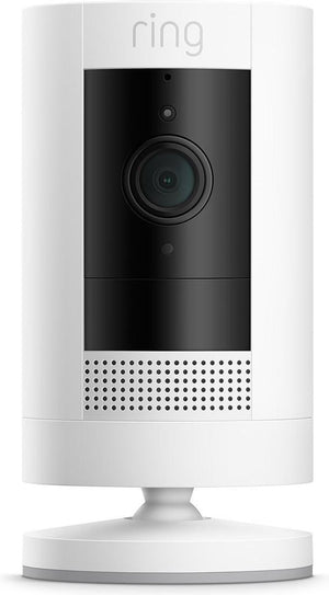 Ring stick up cam batterij - beveiligingscamera - draadloos - wit