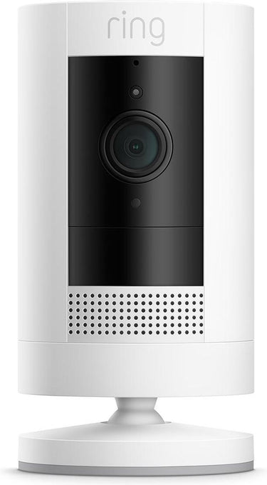 Ring stick up cam batterij - beveiligingscamera - draadloos - wit