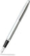 Sheaffer vulpen - vfm - zwart en zilver met chroom - penpunt m