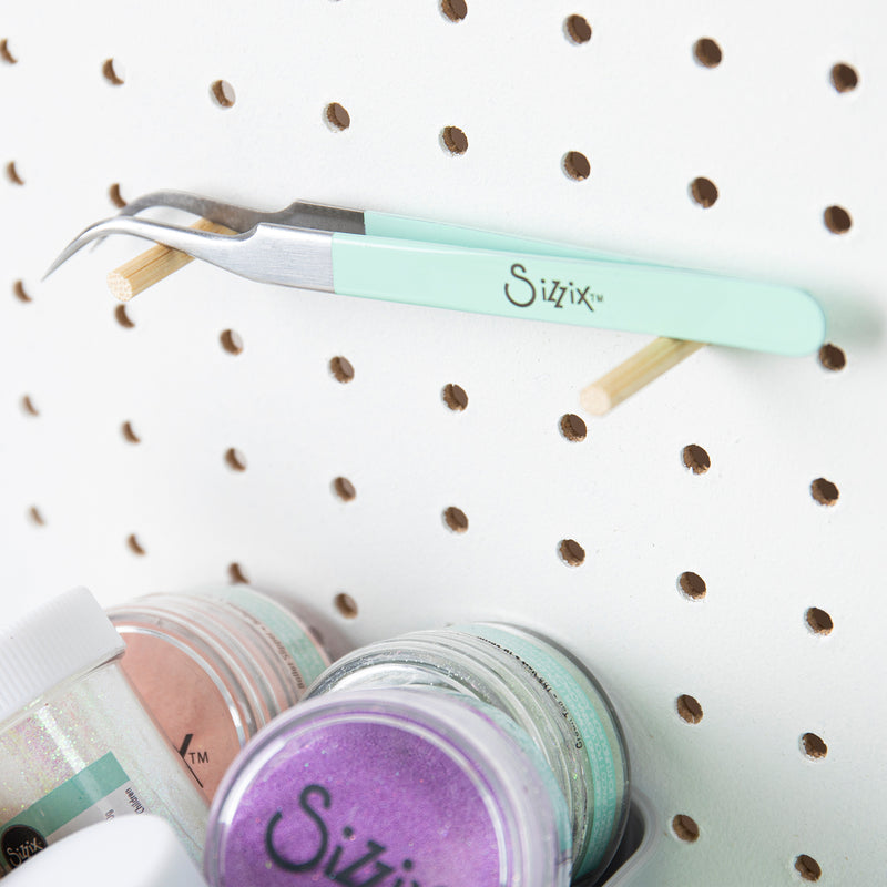 Load image into Gallery viewer, Sizzix • accessory curved fine-tip tweezers

