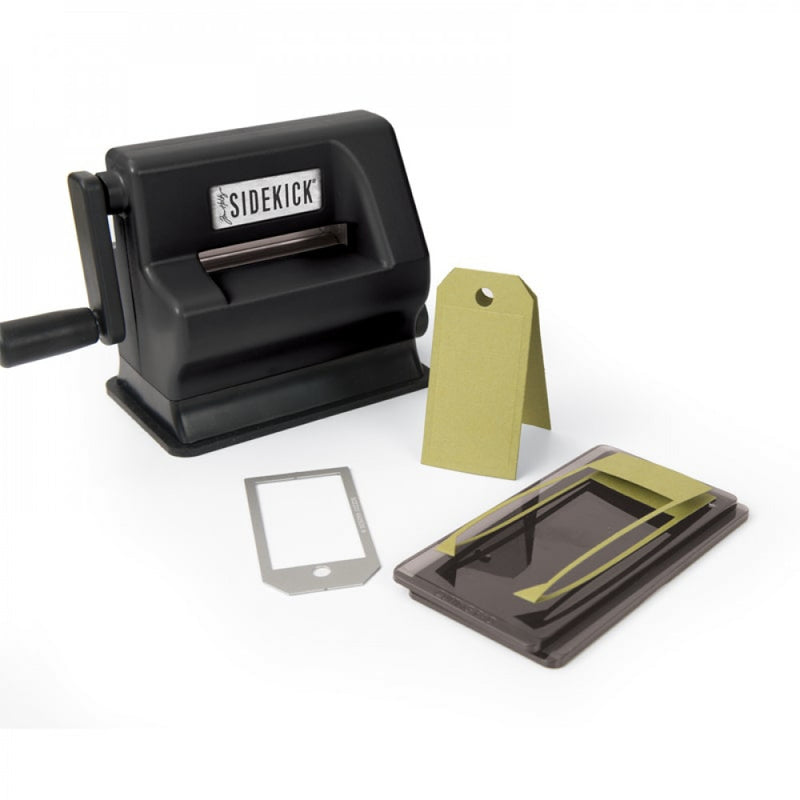 Load image into Gallery viewer, Sizzix • tim holtz sidekick starter kit (black) featuring tim holtz designs
