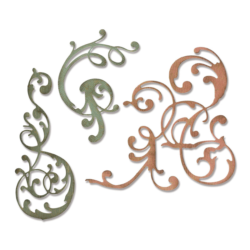 Load image into Gallery viewer, Sizzix • tim holtz thinlits die set adorned 3pcs
