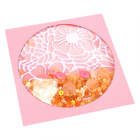 Sizzix • making essential shaker domes circle ø8,89cm 4pieces