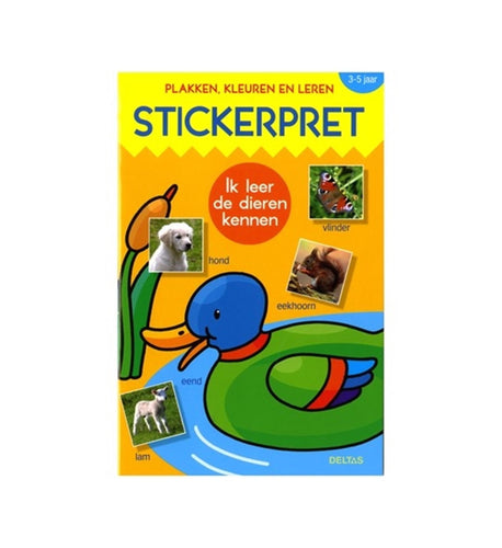 Stickerpret - Ik leer de dieren kennen