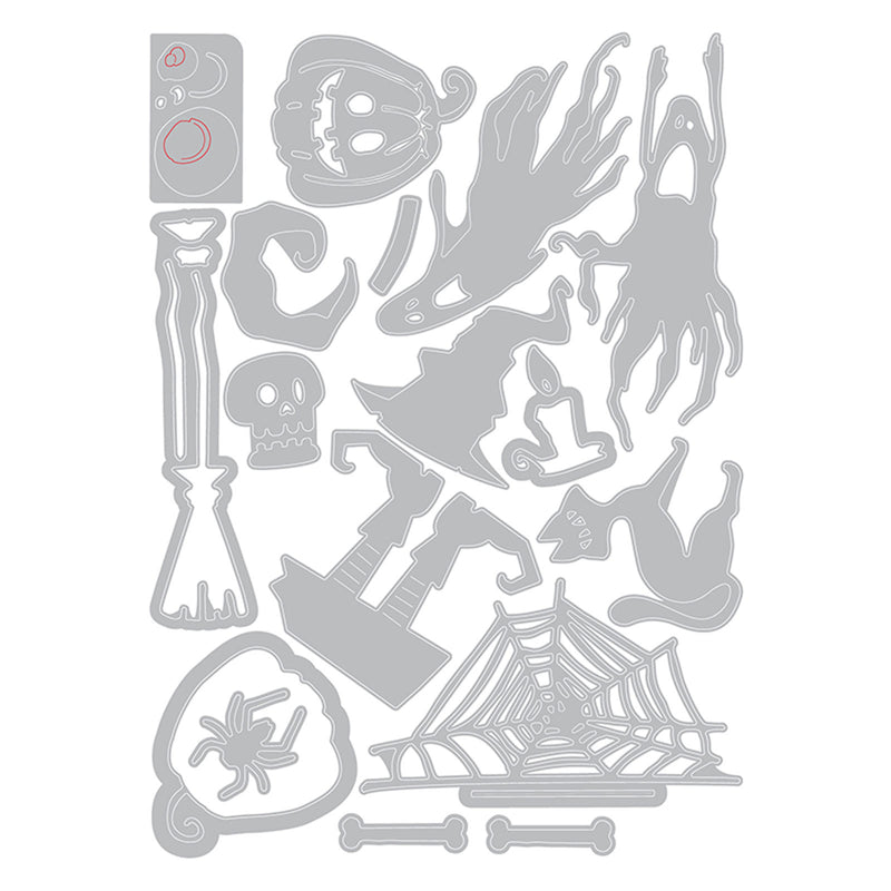 Load image into Gallery viewer, Sizzix • tim holtz thinlits die set frightful things
