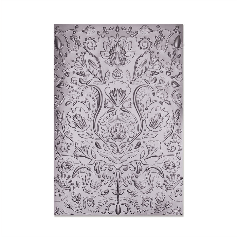 Load image into Gallery viewer, Sizzix • 3d textured impressions embossing folder folk doodle
