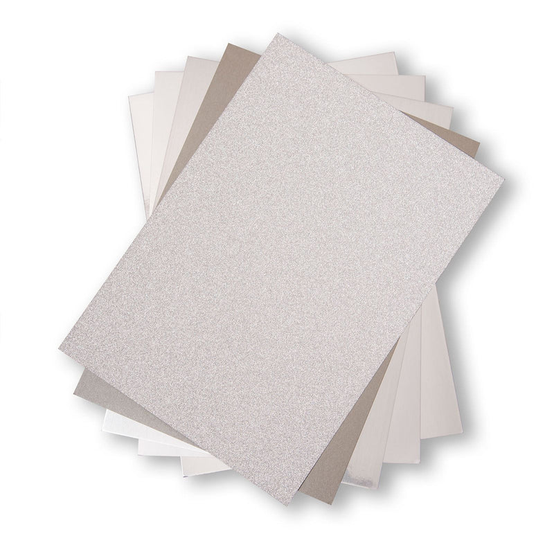 Load image into Gallery viewer, Sizzix • karton pak 20x29cm silver 50pcs
