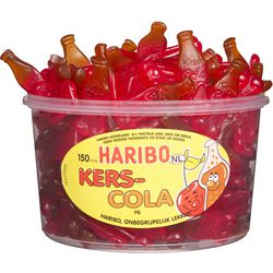 Fruitgums haribo 735159 kersen-cola 150 stuks