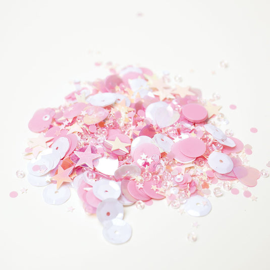 Sizzix • sequins beads ballet slipper
