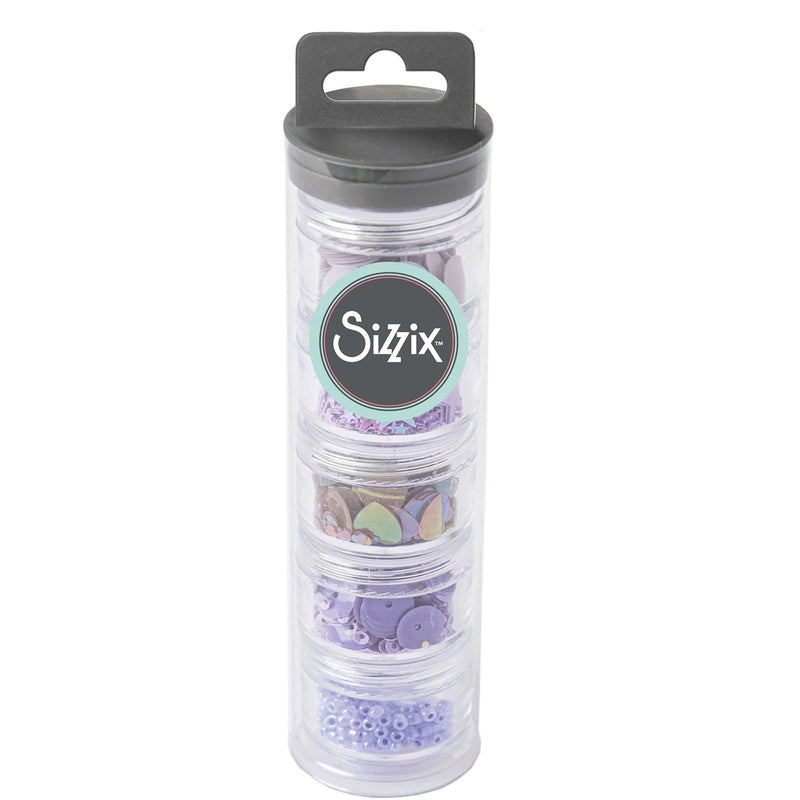Load image into Gallery viewer, Sizzix • sequins beads lavender dust
