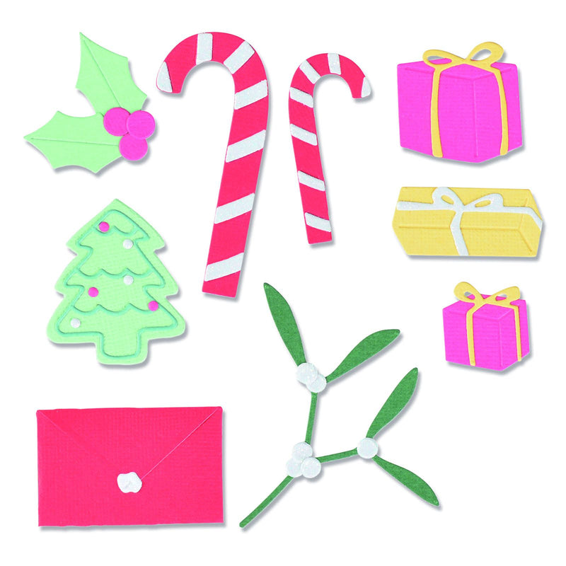 Load image into Gallery viewer, Sizzix • thinlits die set stocking fillers
