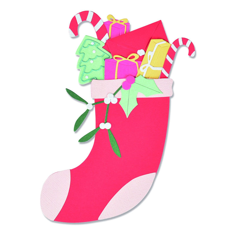 Load image into Gallery viewer, Sizzix • thinlits die set stocking fillers
