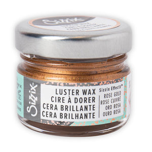 Sizzix • effectz lustre wax rose gold 20ml