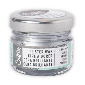 Sizzix • effectz lustre wax silver 20ml