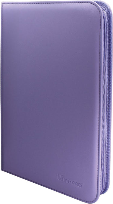 Ultrapro vivid 9-pocket zippered pro-binder: purple (verzamelmap)