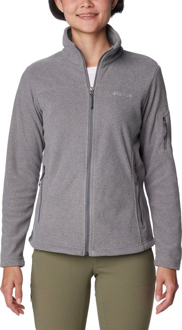 Columbia fast trek™ ii jacket fleece vest - fleecevest voor dames - outdoorvest - grijs - maat m