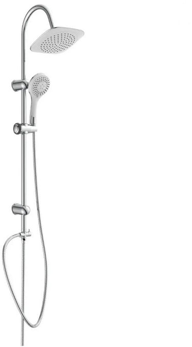 Schütte teneriffa douchesysteem - regendouche - 106 cm stang - wit chroom