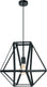 Eglo vintage embleton hanglamp - 1 lichts - ø460mm. - zwart