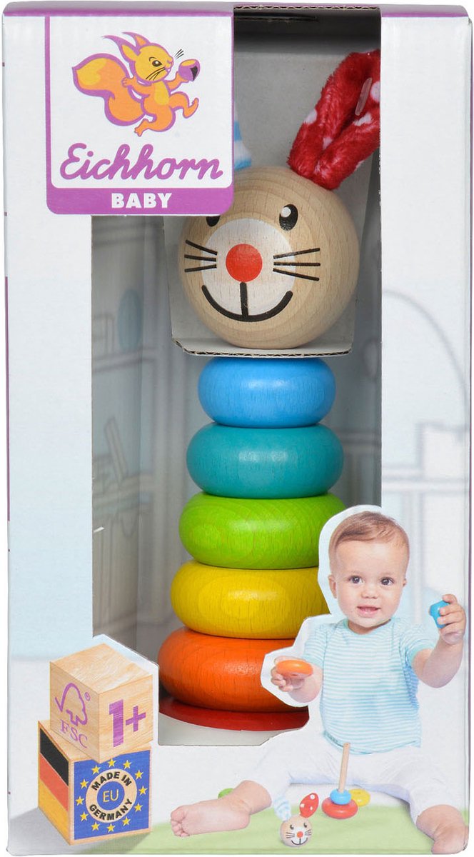 Afbeelding laden in galerijviewer, Eichhorn heros baby, steckfigur maus
