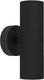 Eglo tomelloso wandlamp buiten - gu10 - 20 cm - zwart