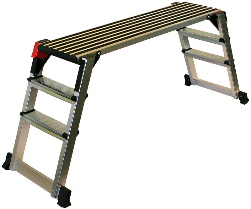 Load image into Gallery viewer, Busching veiligheidsloopplatform alu working platform alu l hinged anti-slip
