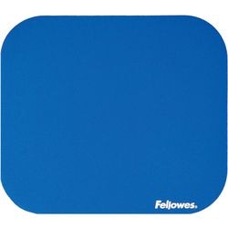 Muismat fellowes 58021 rubber polyester 240x203x5mm blauw