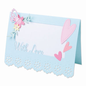 Sizzix • thinlits snijmal lace card base