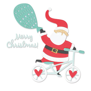 Sizzix • thinlits snijmallen santa's bike