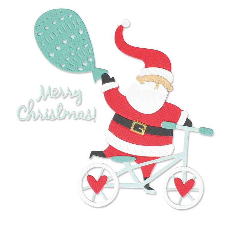 Load image into Gallery viewer, Sizzix • thinlits snijmallen santa's bike

