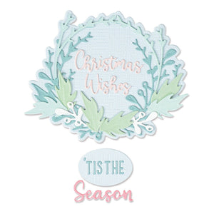 Sizzix • thinlits snijmallen detailed wreath
