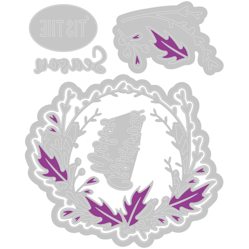 Load image into Gallery viewer, Sizzix • thinlits snijmallen detailed wreath
