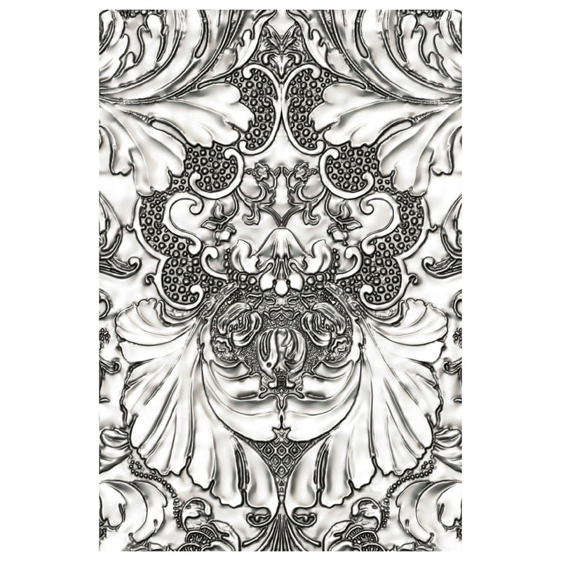 Load image into Gallery viewer, Sizzix • tim holtz 3-d texture fades embossing folder damask
