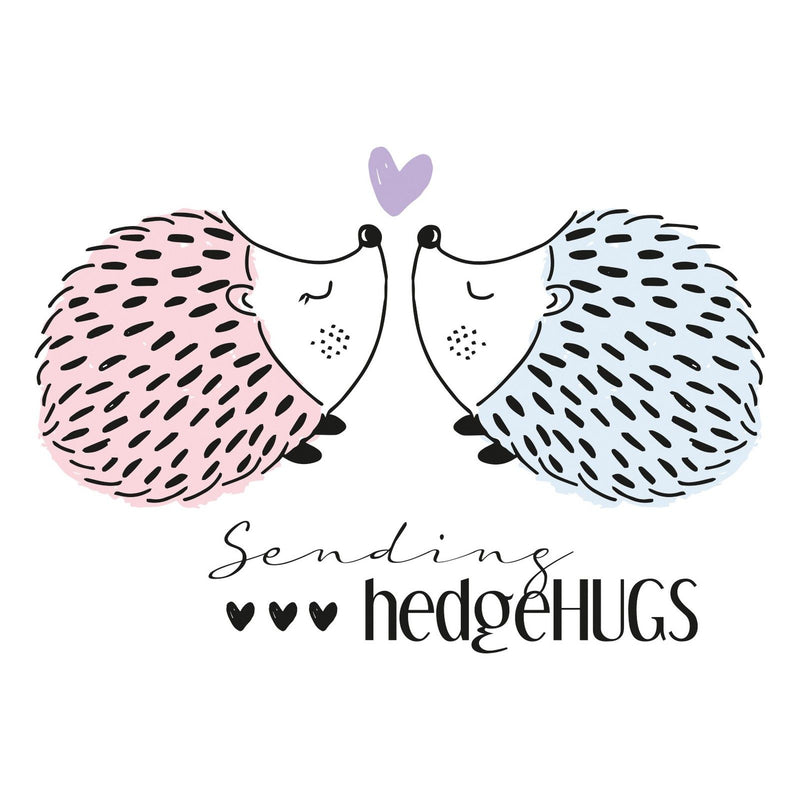 Load image into Gallery viewer, Sizzix • layered clear stamps set hedgehugs 11pieces
