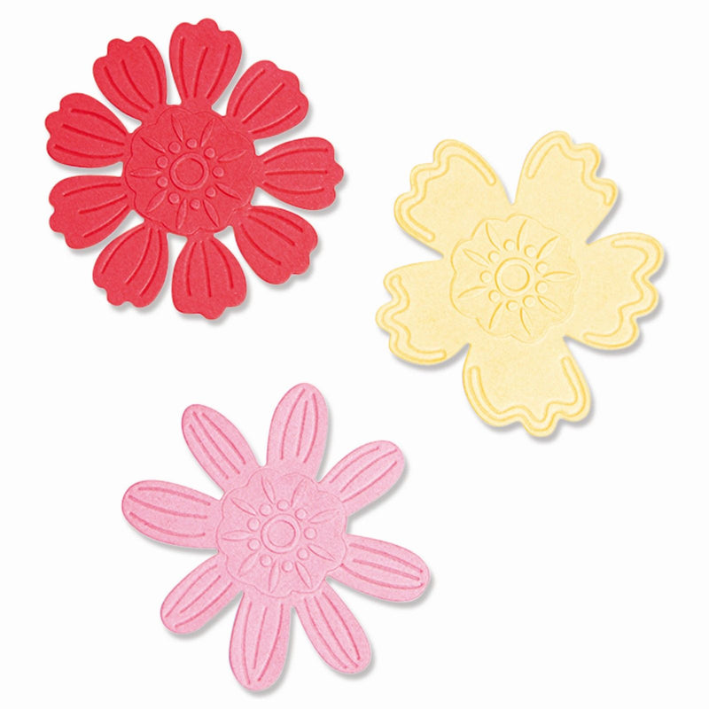 Load image into Gallery viewer, Sizzix • switchlits embossing folder detailed blooms
