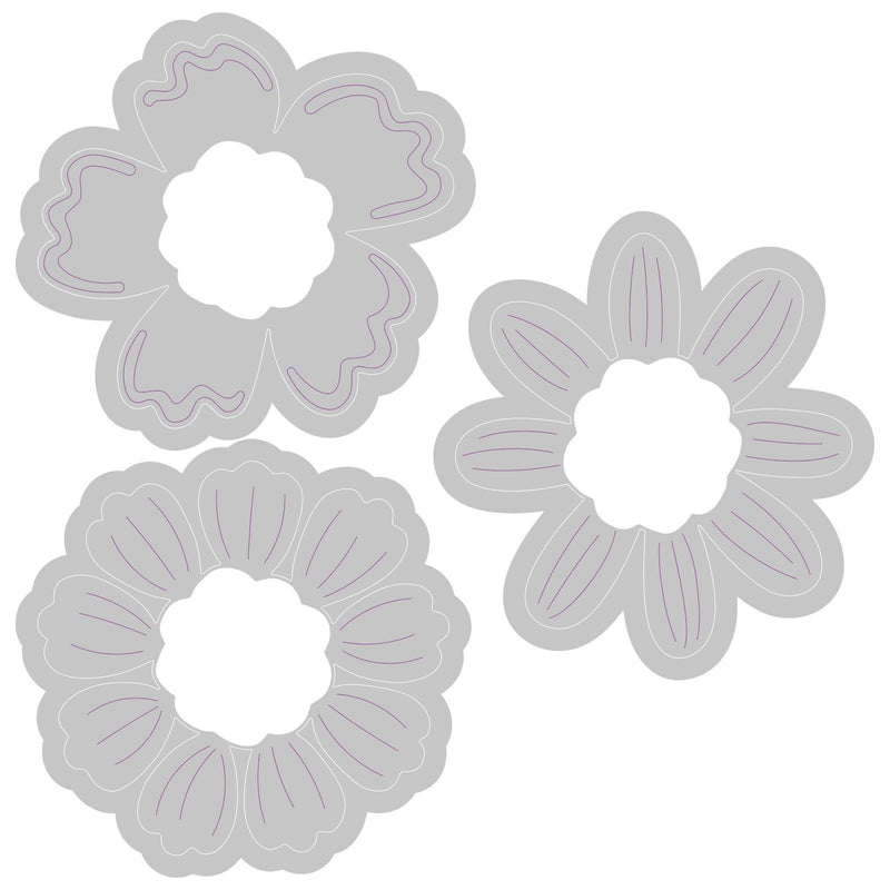 Load image into Gallery viewer, Sizzix • switchlits embossing folder detailed blooms
