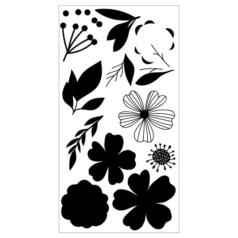 Load image into Gallery viewer, Sizzix • layered clear stamps blossoms
