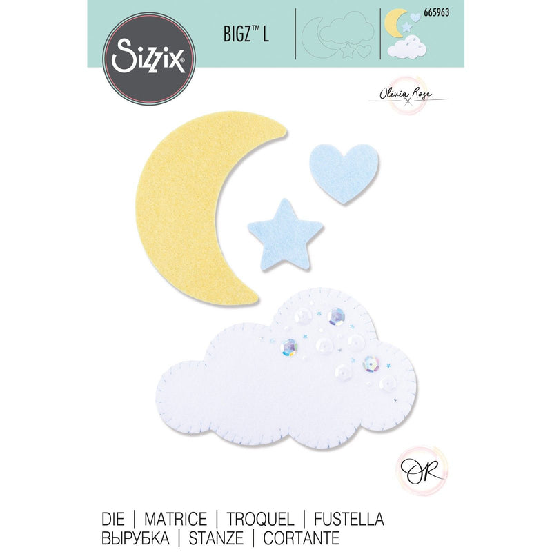 Load image into Gallery viewer, Sizzix • bigz l die moon cloud
