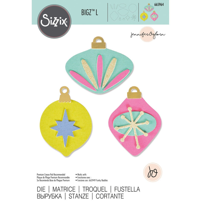 Load image into Gallery viewer, Sizzix • bigz l die quirky baubles
