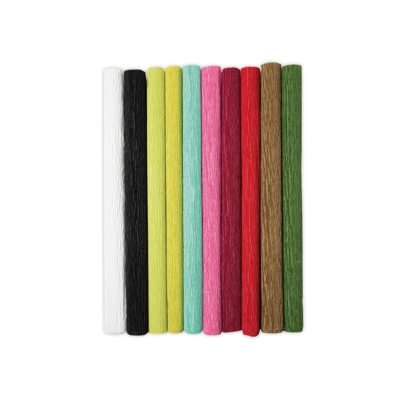 Load image into Gallery viewer, Sizzix • surfacez crepe paper, 12x24 10 sheets festive
