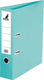 Kangaro ordner - a4 - 2-rings - turquoise - 75mm