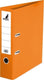 Kangaro ordner - a4 - 2-rings - oranje - rugbreedte 75mm - k-3000k074