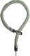 Abus superior insteekketting 100cm - groen