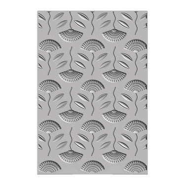 Sizzix • 3-d textured impressions embossing folder quirky florals