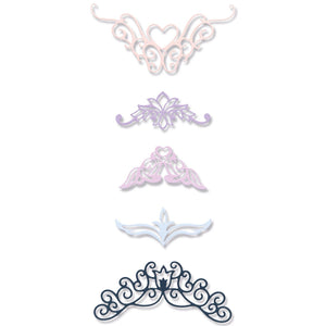 Sizzix • thinlits die set fanciful corners 5stuks