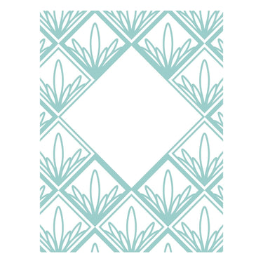 Sizzix • 3-d impresslits embossing folder ornate frame